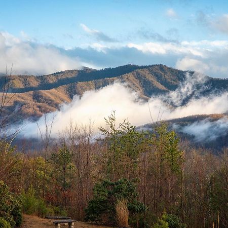 Real Log Cabin With Amazing Views, Hot Tub, Sauna, Games Gatlinburg Kültér fotó